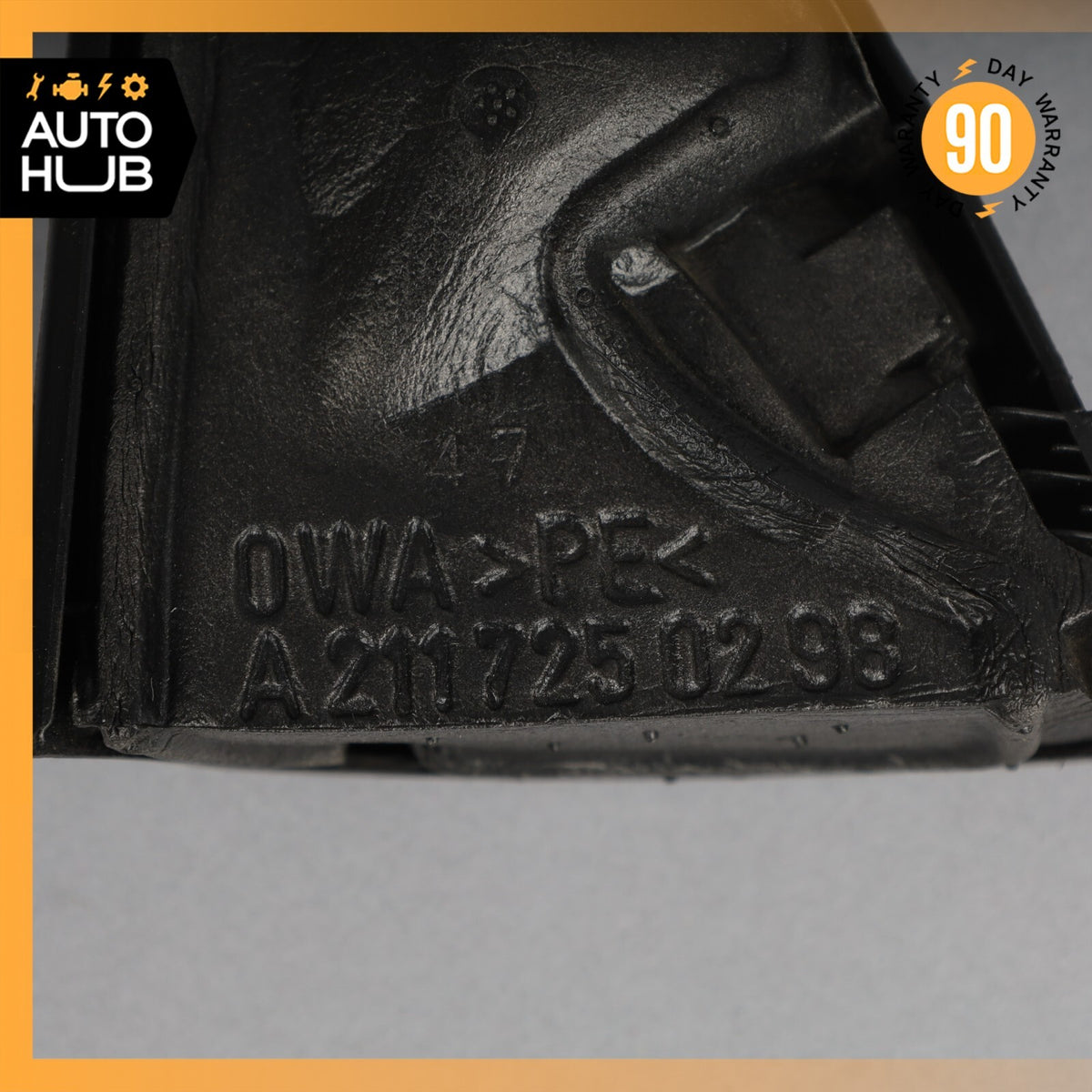 07-09 Mercedes W211 E550 E63 E350 Tweeter Speaker Cover Right Passenger Side OEM - photo 9