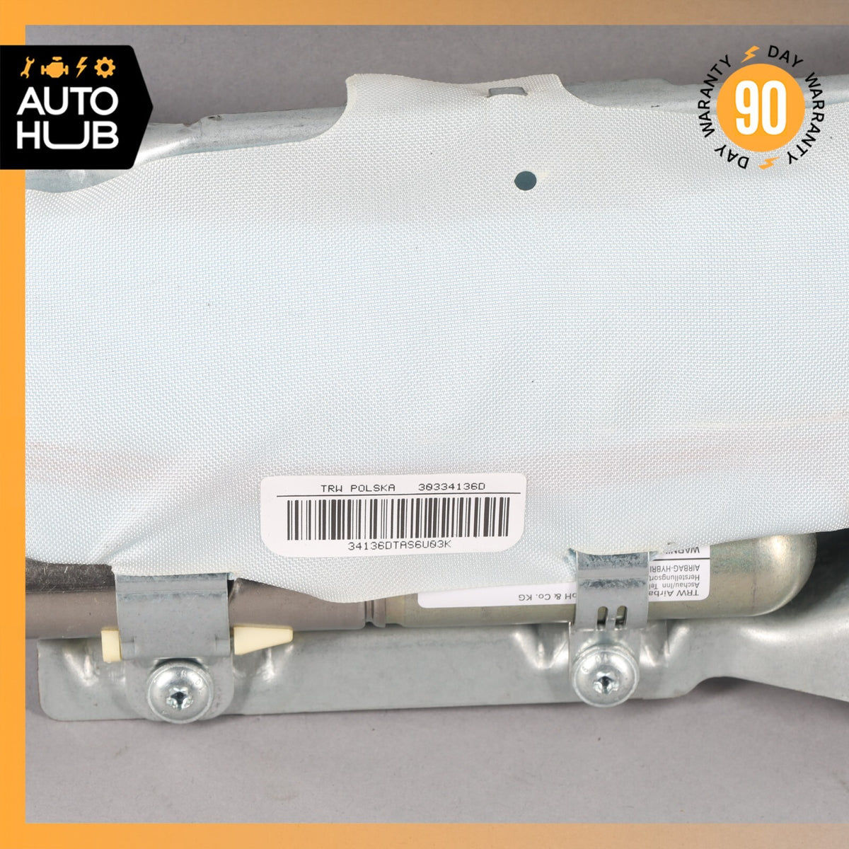 03-12 Mercedes R230 SL500 SL55 AMG Knee Airbag Air Bag Left Driver Side OEM - photo 3