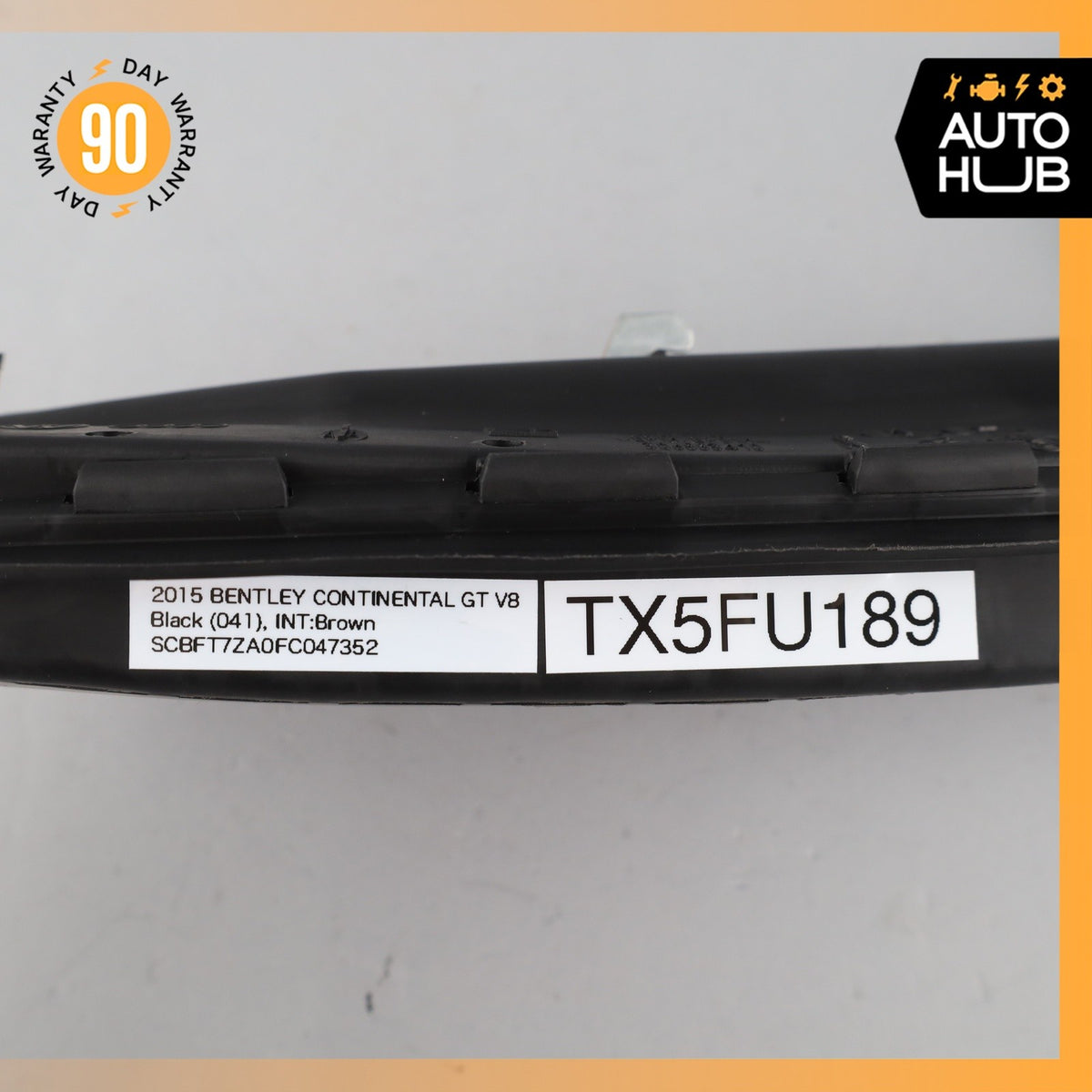 12-18 Bentley Continental GT GTC Seat Airbag Air Bag SRS Front Right OEM - photo 11