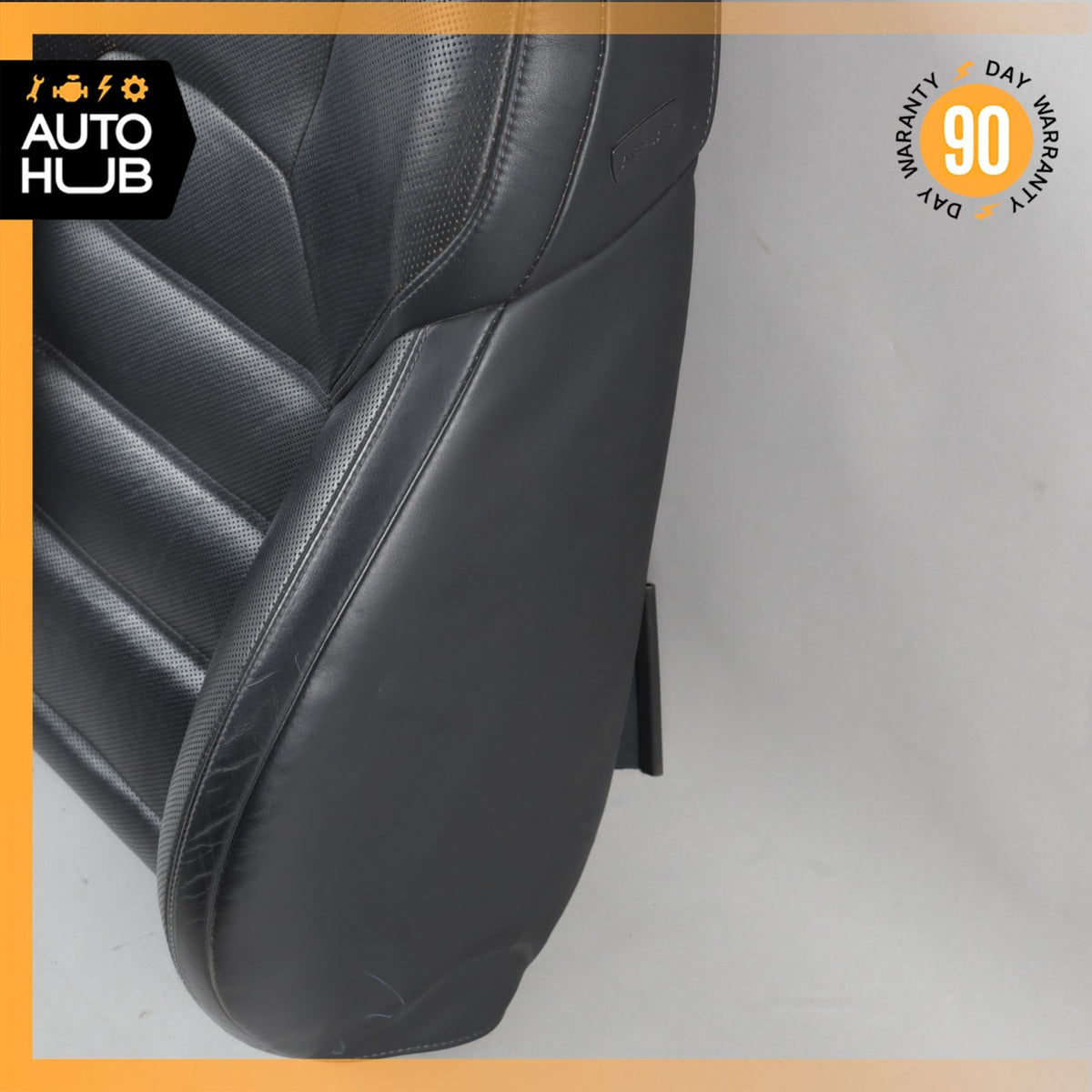 15-18 Porsche Macan 95B Front Left Driver Side Seat Upper Cushion Black OEM 72k - photo 11