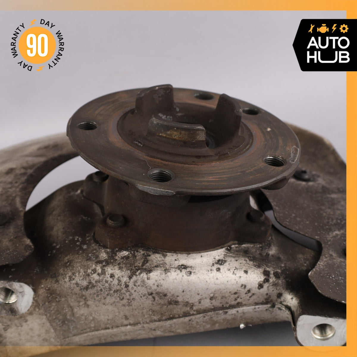 11-18 Porsche Cayenne 958 Front Left Knuckle Spindle 7P0615311B OEM - photo 6