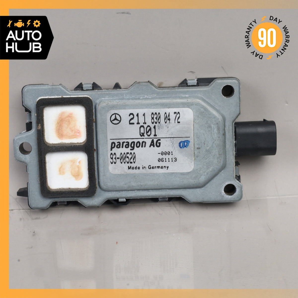 Mercedes W221 S600 AQS Air Quality Sensor Module 2118300472 OEM - photo 4