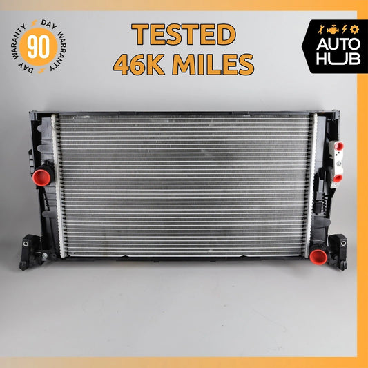 14-21 BMW i3 I01 Water Cooling Radiator A/C Condenser Cooler 17117643064 OEM 46k - photo 1
