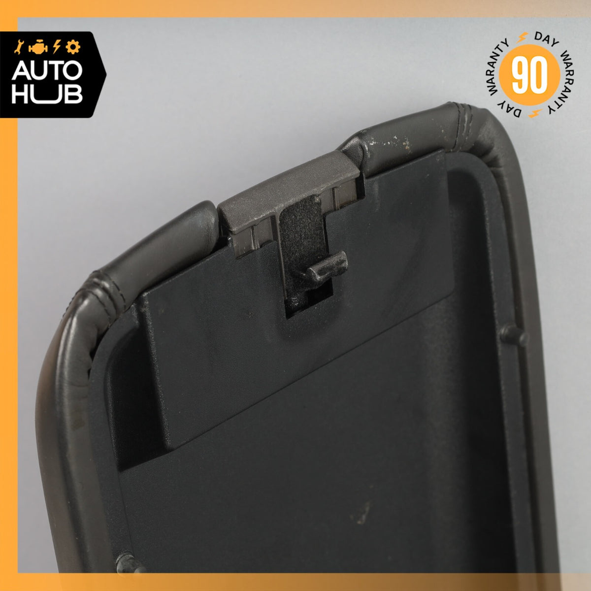 04-06 Cadillac XLR Center Console Arm Rest Armrest Storage Black OEM - photo 9