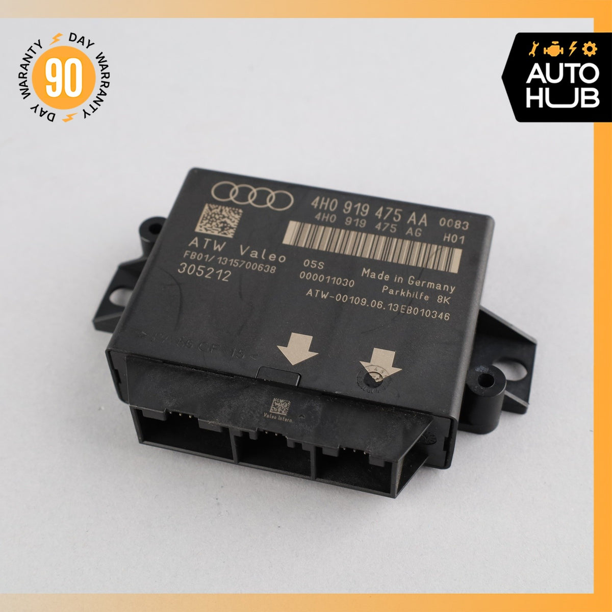 11-18 Audi D4 A8 Parking Aid Control Module 4H0919475AA OEM - photo 2