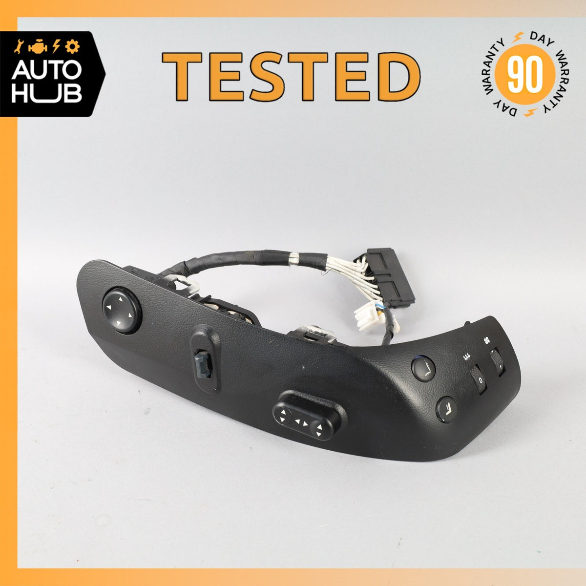 03-13 Maserati Quattroporte M139 Front Right Side Seat Control Switch OEM - photo 1