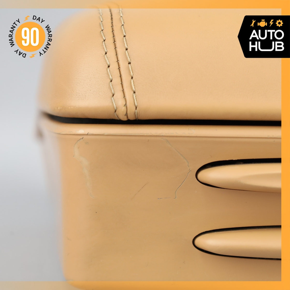 03-10 Porsche Cayenne 955 Front Center Console Armrest Arm Rest Leather OEM - photo 15