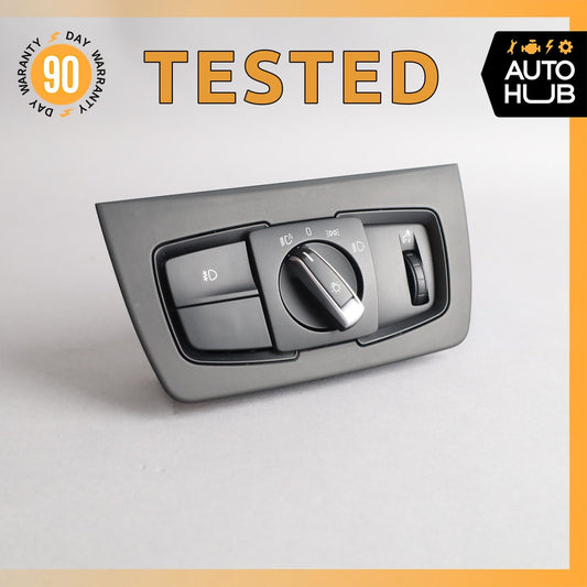 12-18 BMW F33 435i 328i M3 Headlight Fog Light Switch Control Module w/ Trim OEM - photo 1