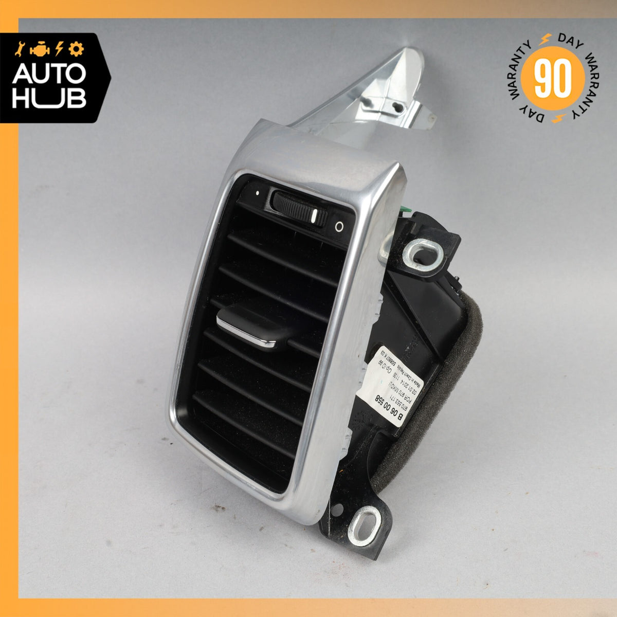 Porsche Panamera 970 Rear Left Driver Side Console A/C Air Vent Grill OEM - photo 5