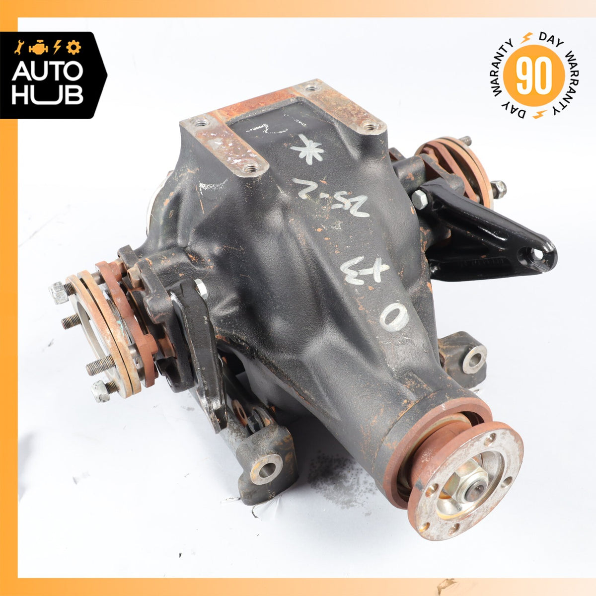 00-04 Aston Martin DB7 Vantage Auto Rear Differential Diff Axle Carrier 3.06 20k - photo 11
