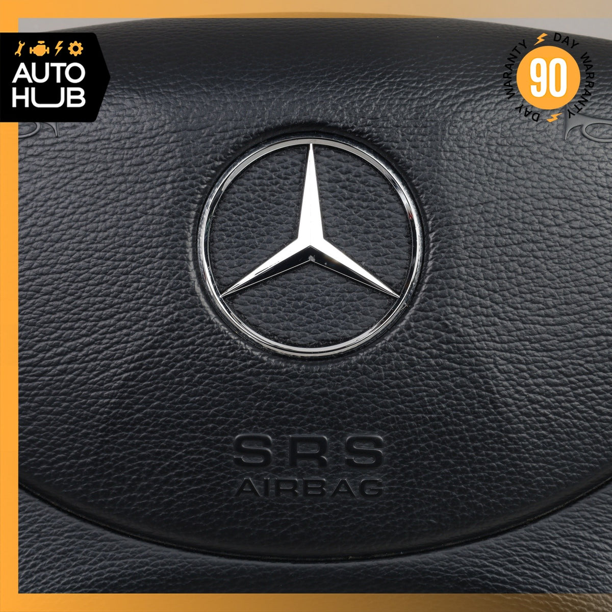 Mercedes W209 CLK500 E350 SL500 Steering Wheel Airbag Air Bag Black OEM - photo 2