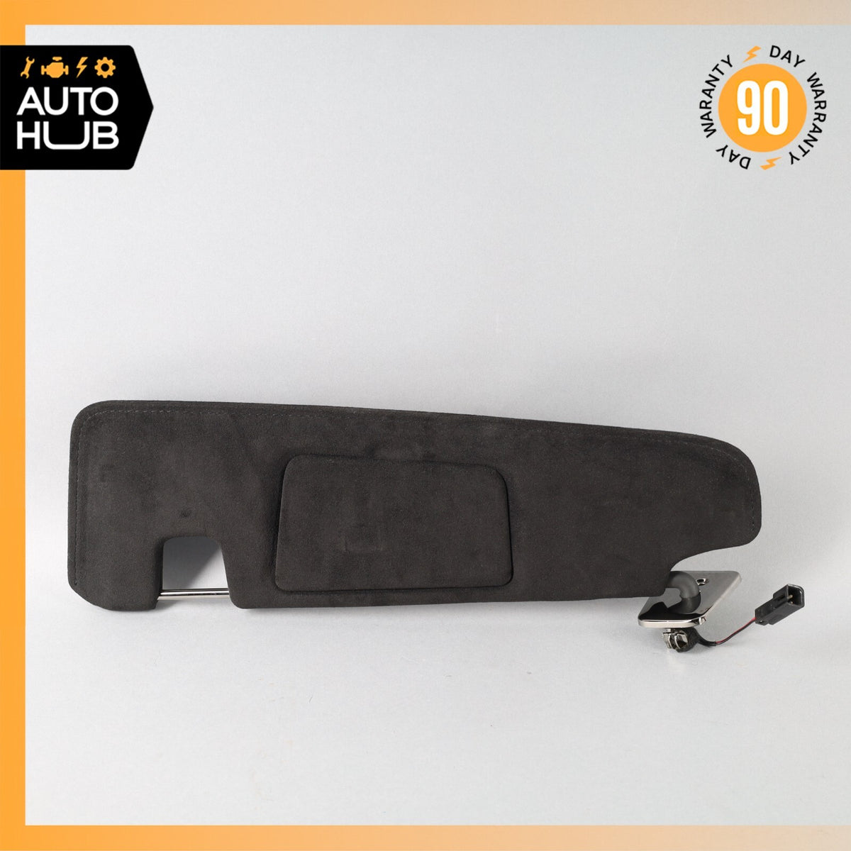 20-22 KARMA Revero GT GTS Left Side Sunvisor Sun Visor Suede Black OEM 11k - photo 2