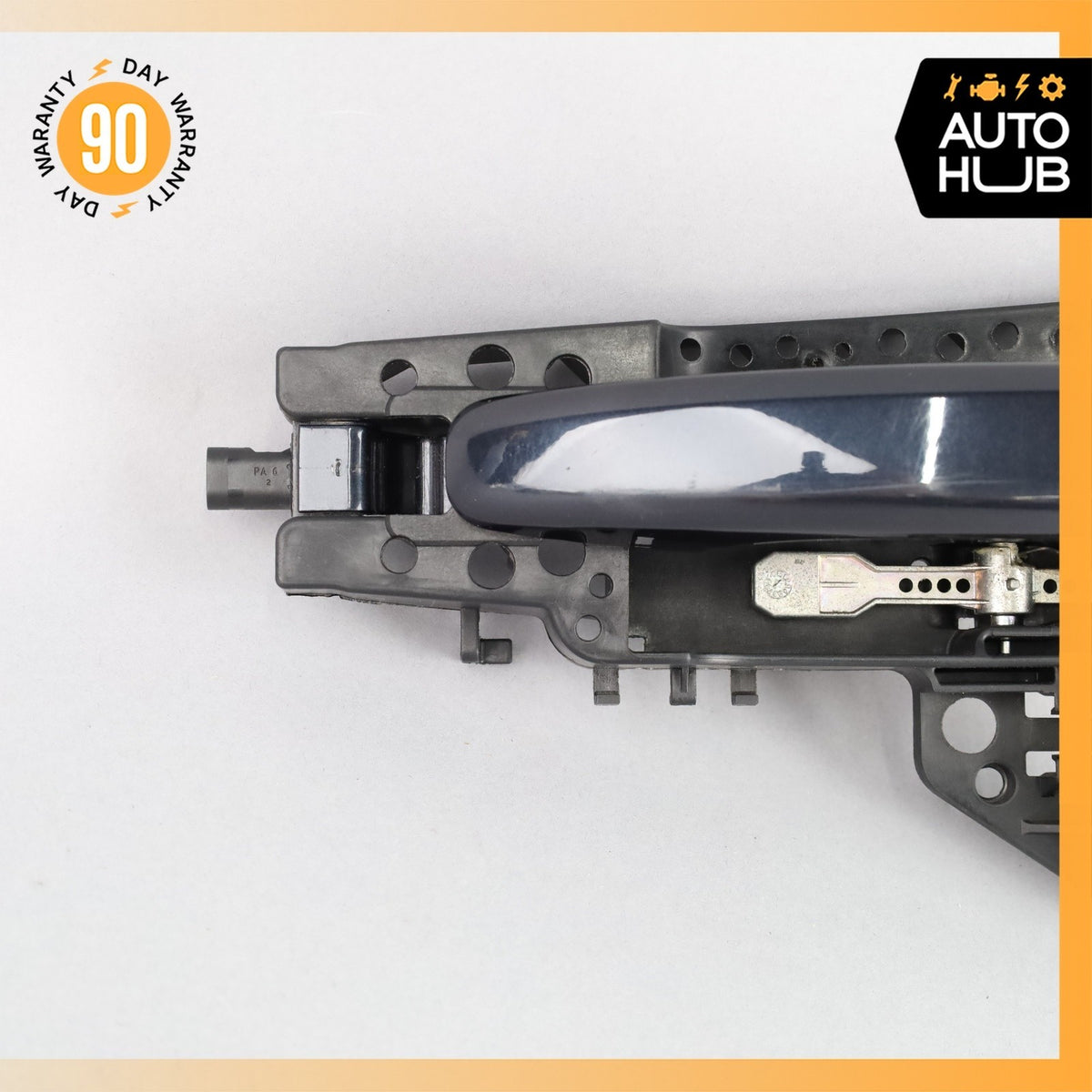 Audi B8 S4 Left Driver Exterior Door Handle w/ Keyless Go Blue 8T0837885B OEM - photo 8
