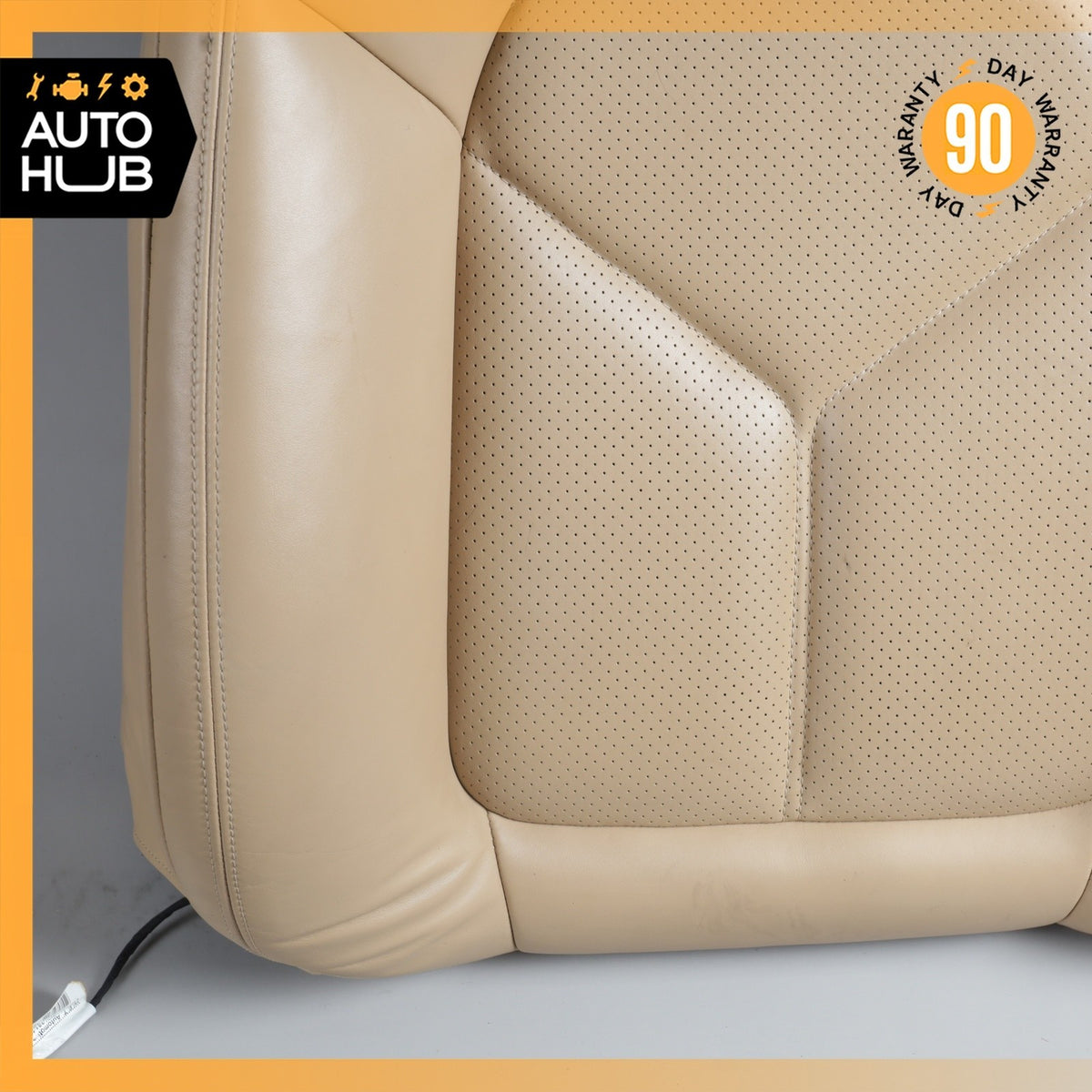 11-18 Porsche Cayenne 958 Hybrid Front Right Side Seat Upper Cushion Leather OEM - photo 4