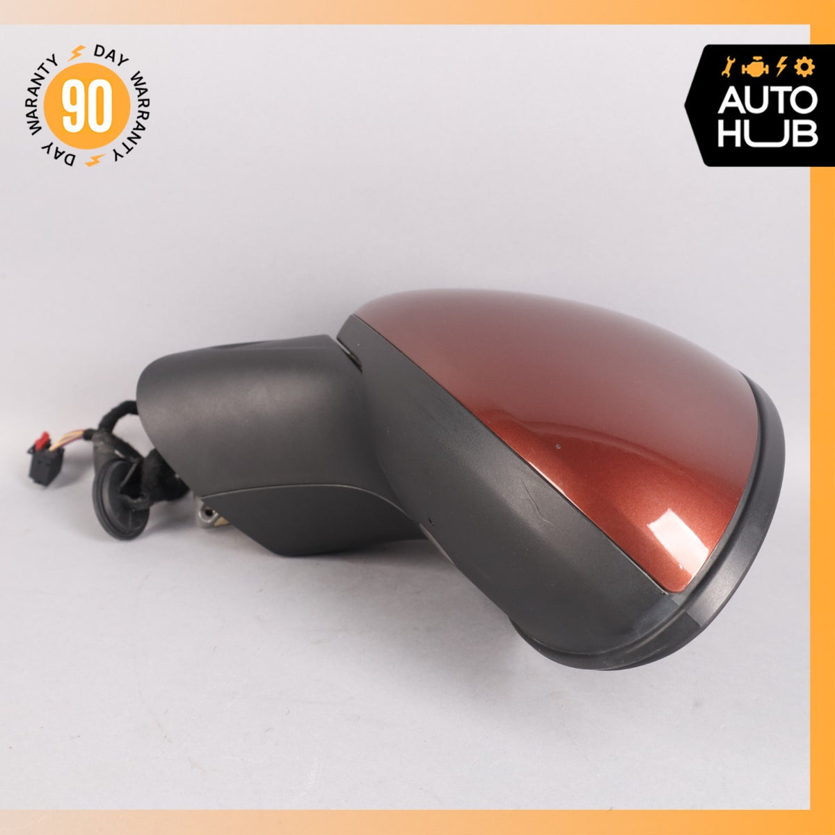 11-14 Porsche Cayenne 958 Left Driver Side Rear View Door Mirror Brown OEM - photo 14