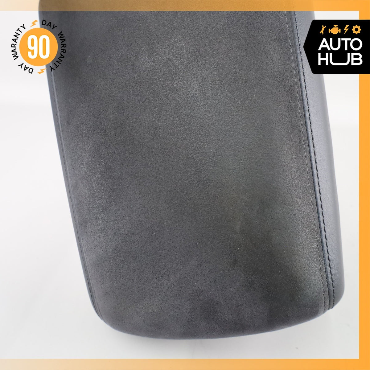 15-18 Porsche Macan 95B Front Center Console Armrest Arm Rest Suede Black OEM - photo 8