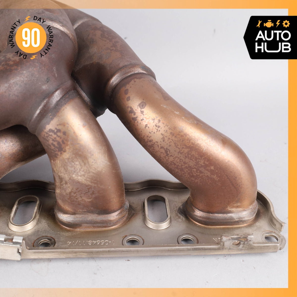 08-14 Porsche Cayenne 958 S GTS 4.8L V8 Exhaust Manifold Set 94811113000 OEM - photo 14