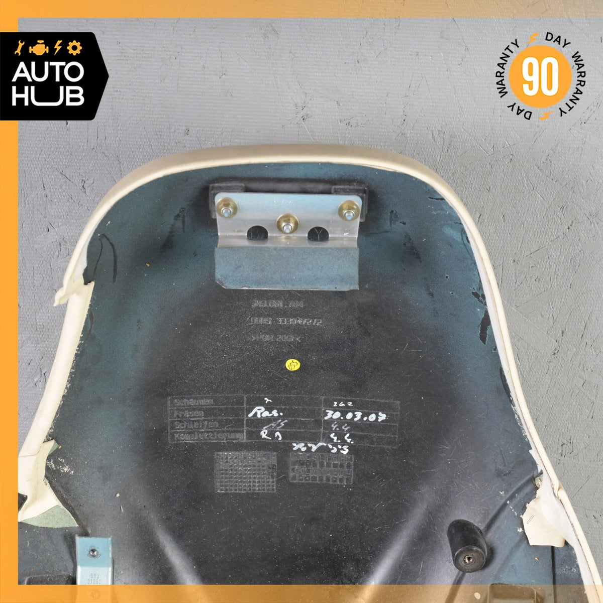 07-11 Bentley Continental GTC GT Seat Back Cover Panel Front Right Side OEM 40k - photo 13