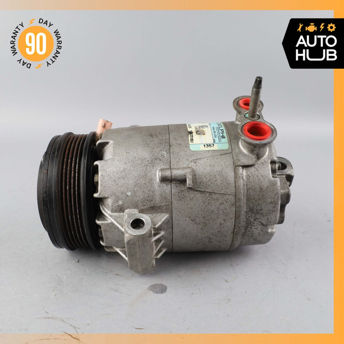 04-09 Cadillac XLR A/C Air Conditioning Compressor 10441357 OEM - photo 3
