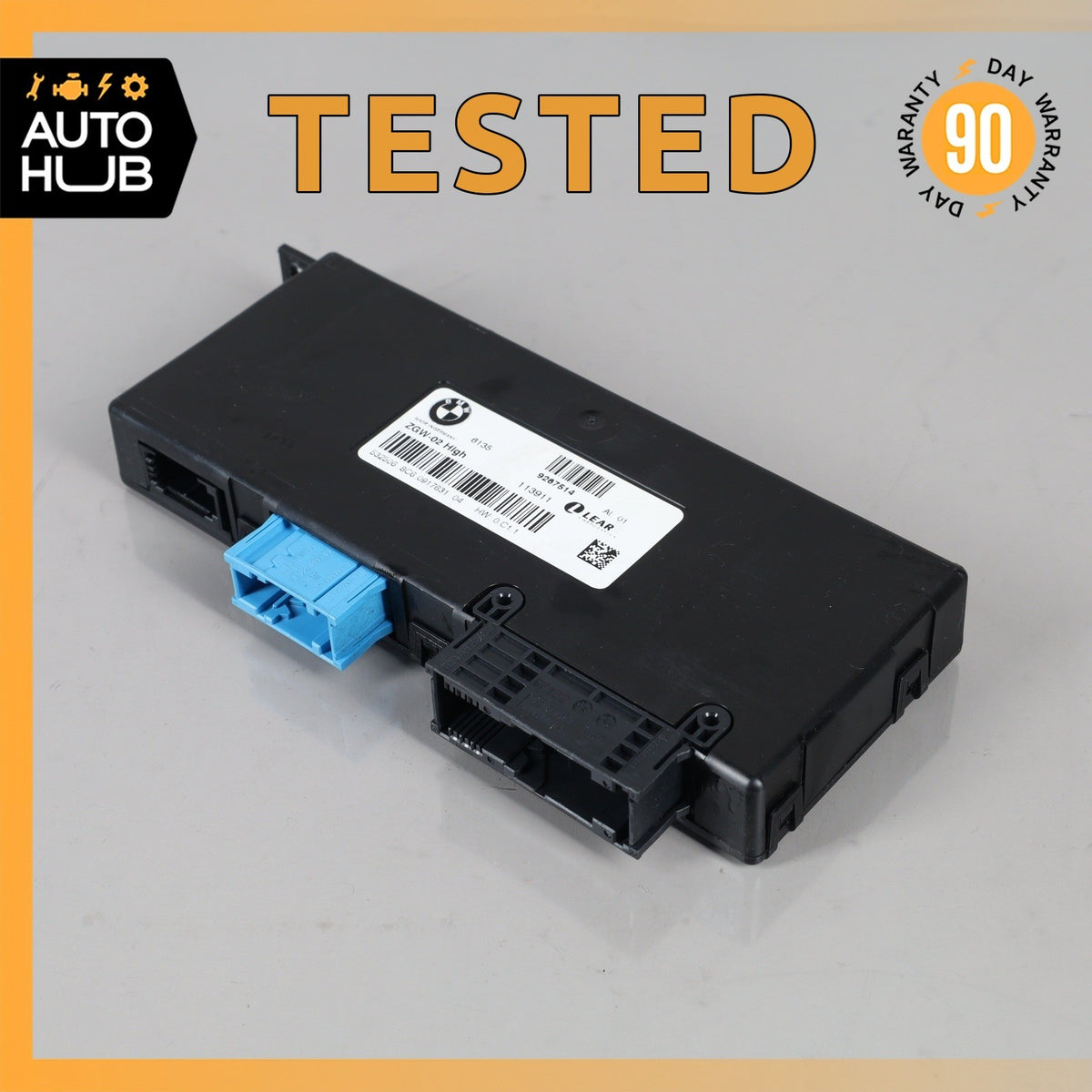 09-19 BMW F10 550i 650i M6 Central Gateway Control Module OEM - photo 1