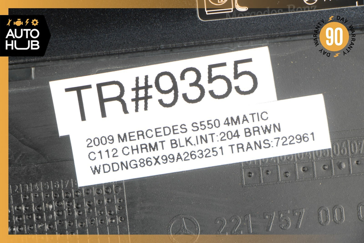 07-13 Mercedes W221 S550 S400 S63 AMG Fuel Door Lid Gas Tank Cover OEM - photo 8
