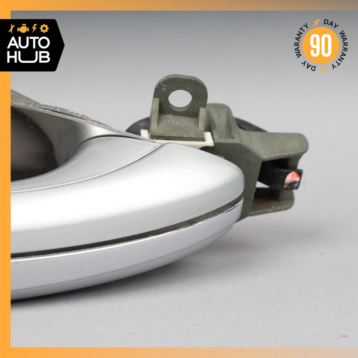 03-13 Bentley Continental GT GTC Right Side Door Handle Keyless Go Silver OEM - photo 2
