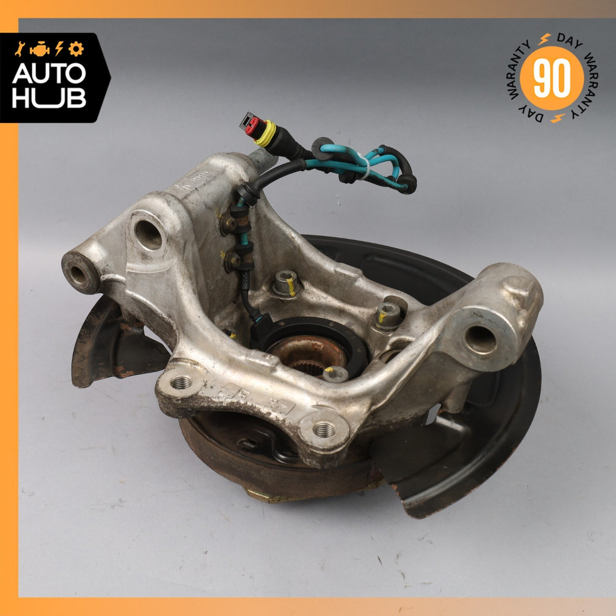 02-04 Maserati Spyder 4200 M138 Rear Right Side Spindle Knuckle Hub OEM 49k - photo 7