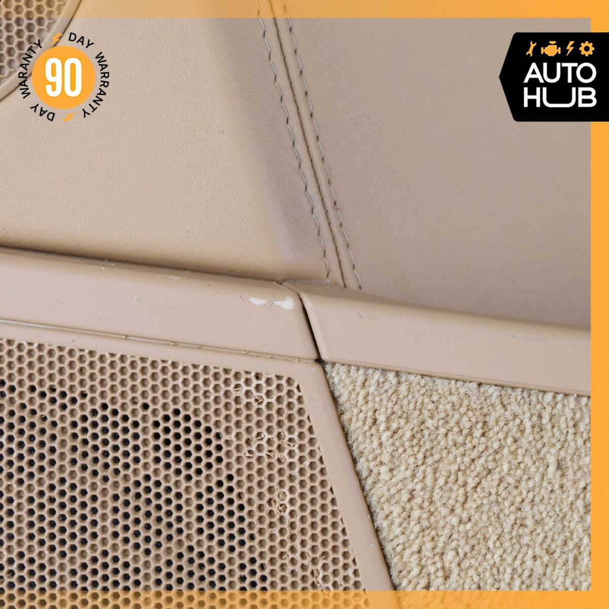 03-06 Porsche Cayenne 955 Front Right Side Interior Door Panel Leather Beige OEM - photo 8
