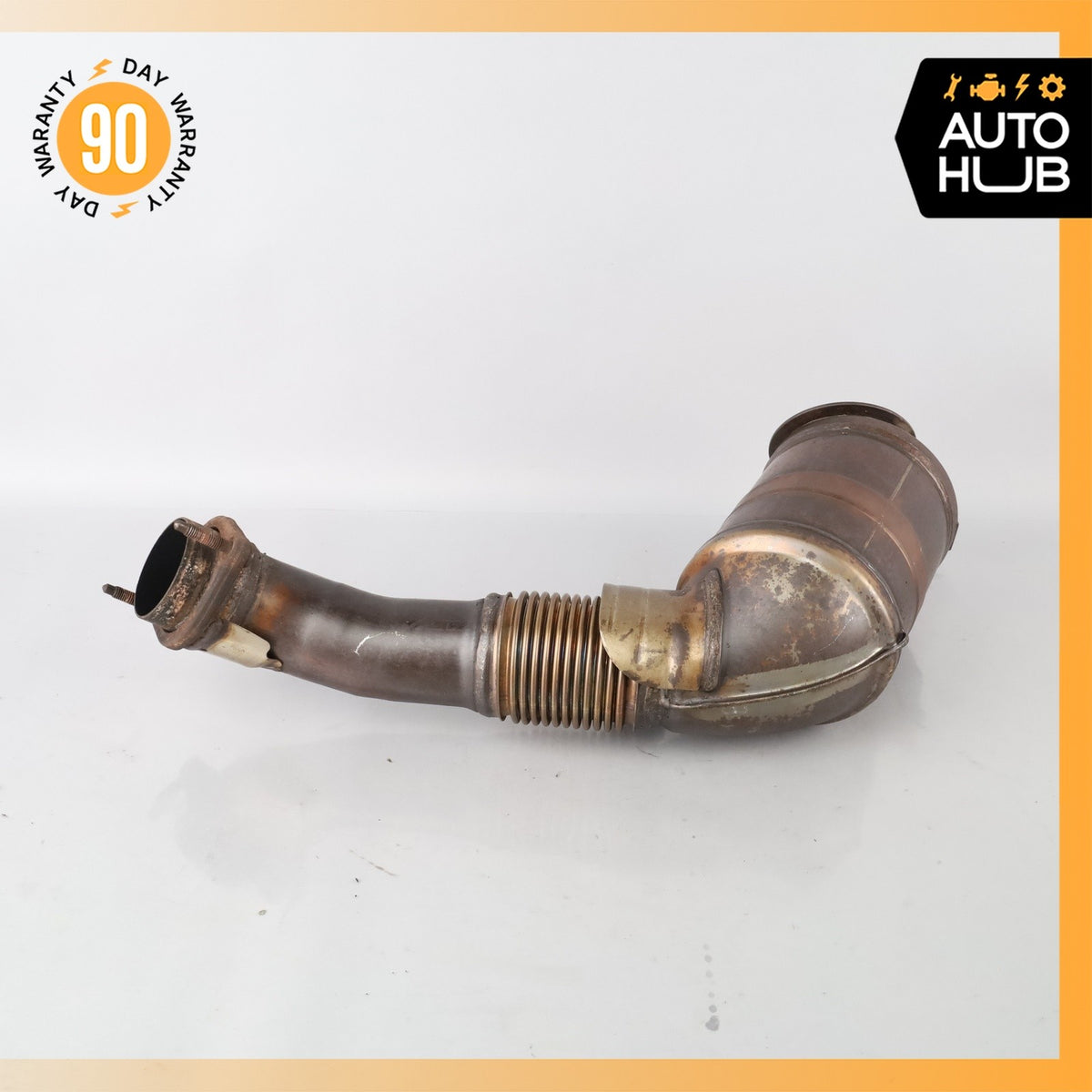 11-15 BMW E70 X5 750i 4.4L V8 Exhaust Downpipe Right & Left Set 18327645232 OEM - photo 7