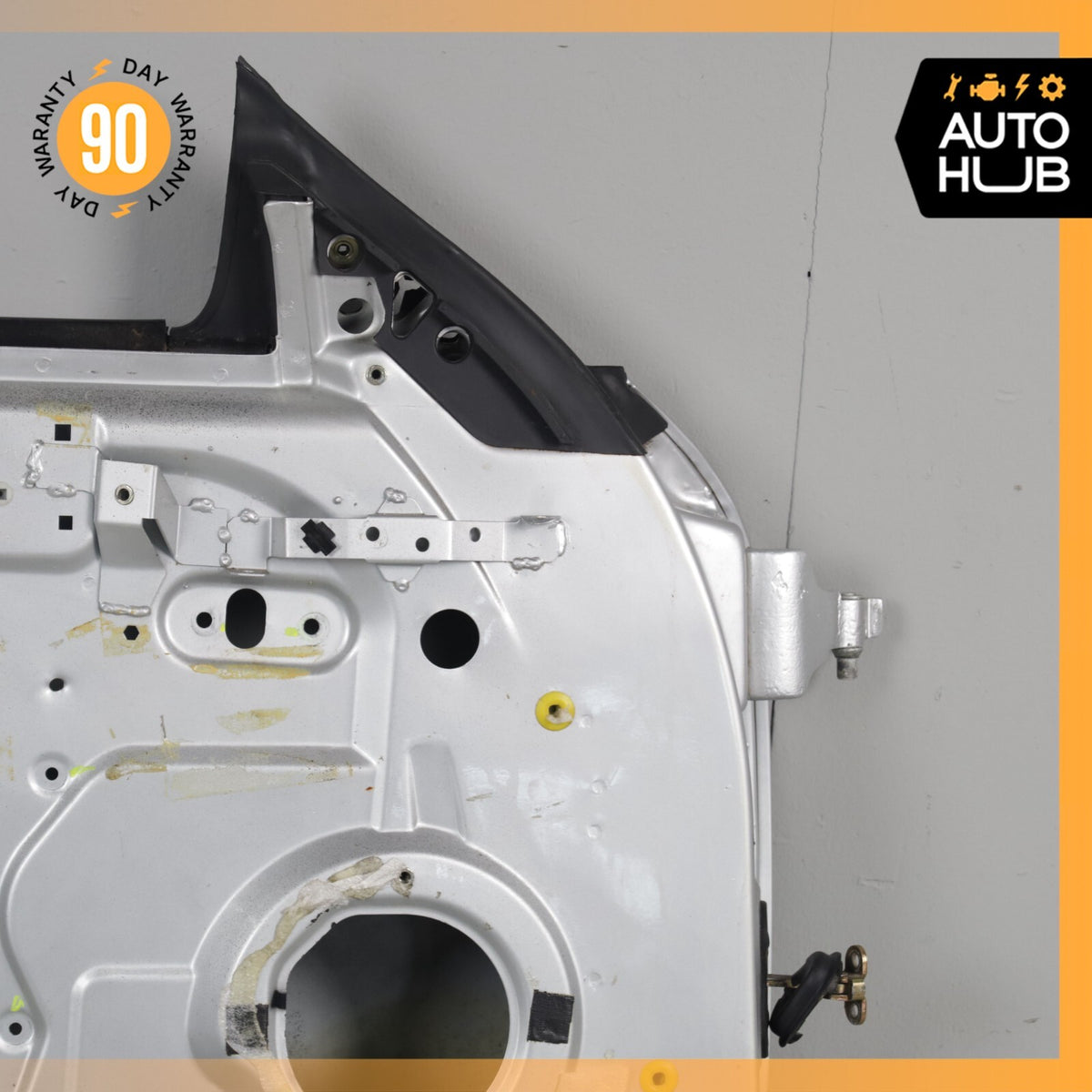 02-07 Maserati M138 Coupe 4200 GT Left Side Door Shell Frame Panel Silver OEM - photo 12