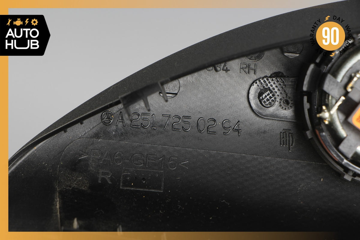 06-13 Mercedes W251 R350 R320 Right Passenger Door Corner Tweeter Speaker OEM - photo 9