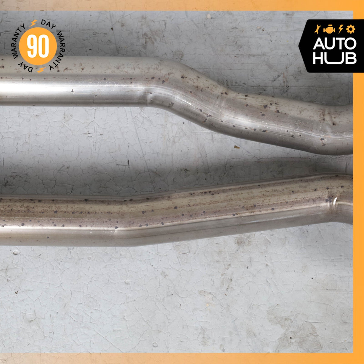 Bentley Continental GT 6.0L Middle Exhaust Downpipe Left & Right Side OEM - photo 3