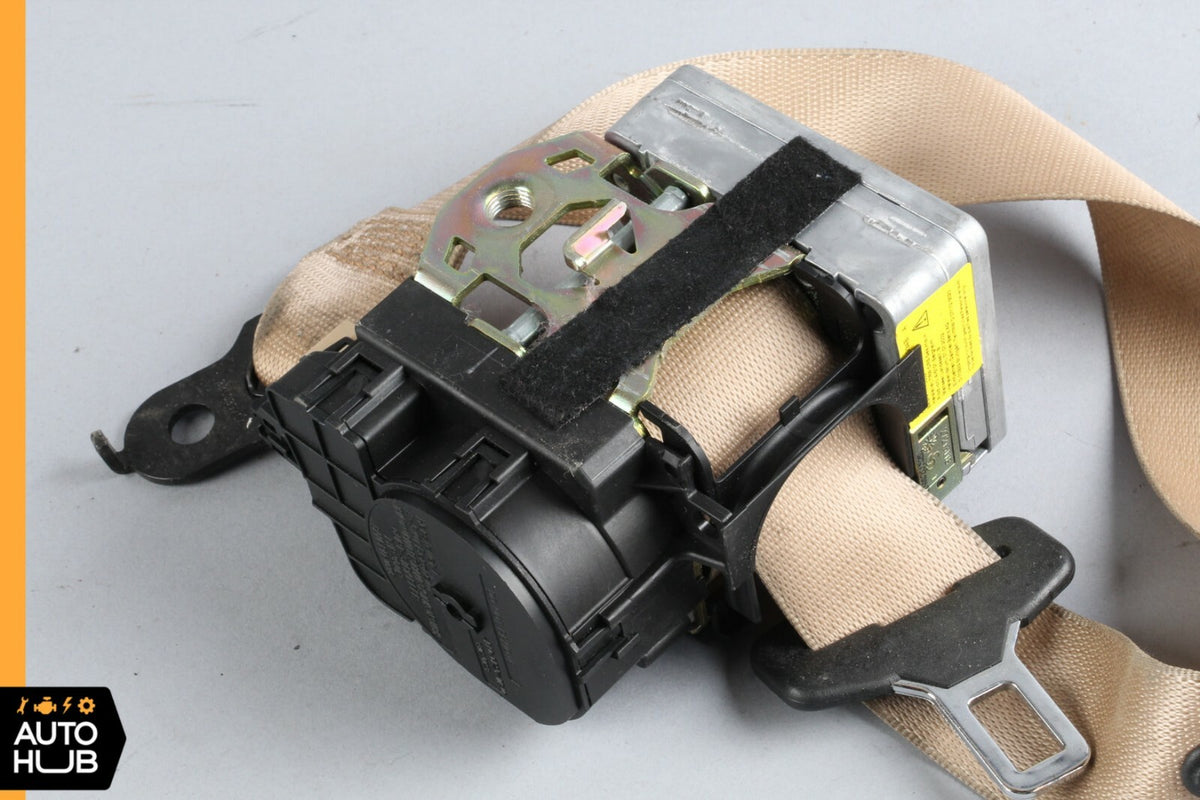 02-06 Mercedes W215 CL500 CL600 CL55 Front Right Seat Belt Retractor Tan OEM - photo 4