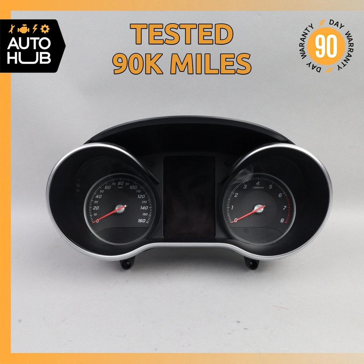 15-18 Mercedes W205 C300 Instrument Speedometer Cluster 2059004316 OEM 90k - photo 1