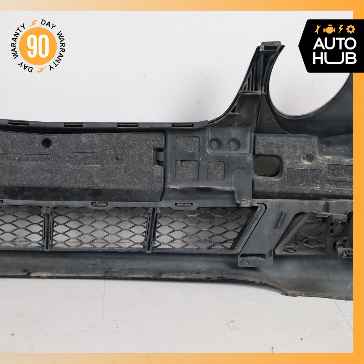 07-09 Mercedes W211 E320 E350 E550 Base Front Bumper Cover Assembly Black OEM - photo 19