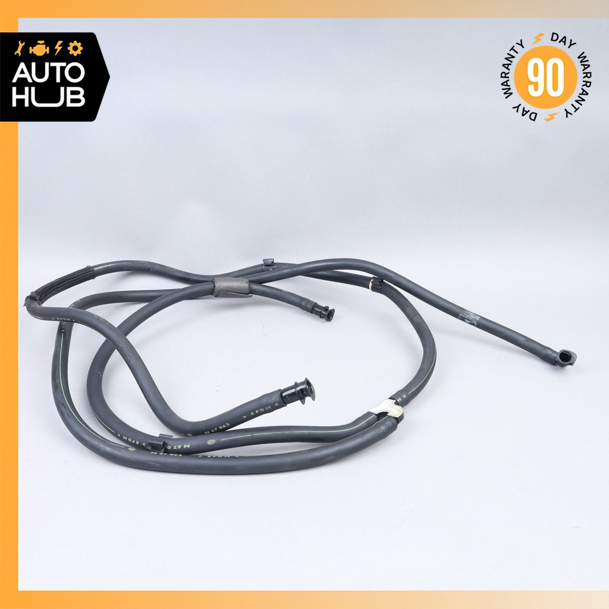 Aston Martin DB9 DBS Headlight Windshield Washer Hose Pipe Line OEM 34k - photo 2