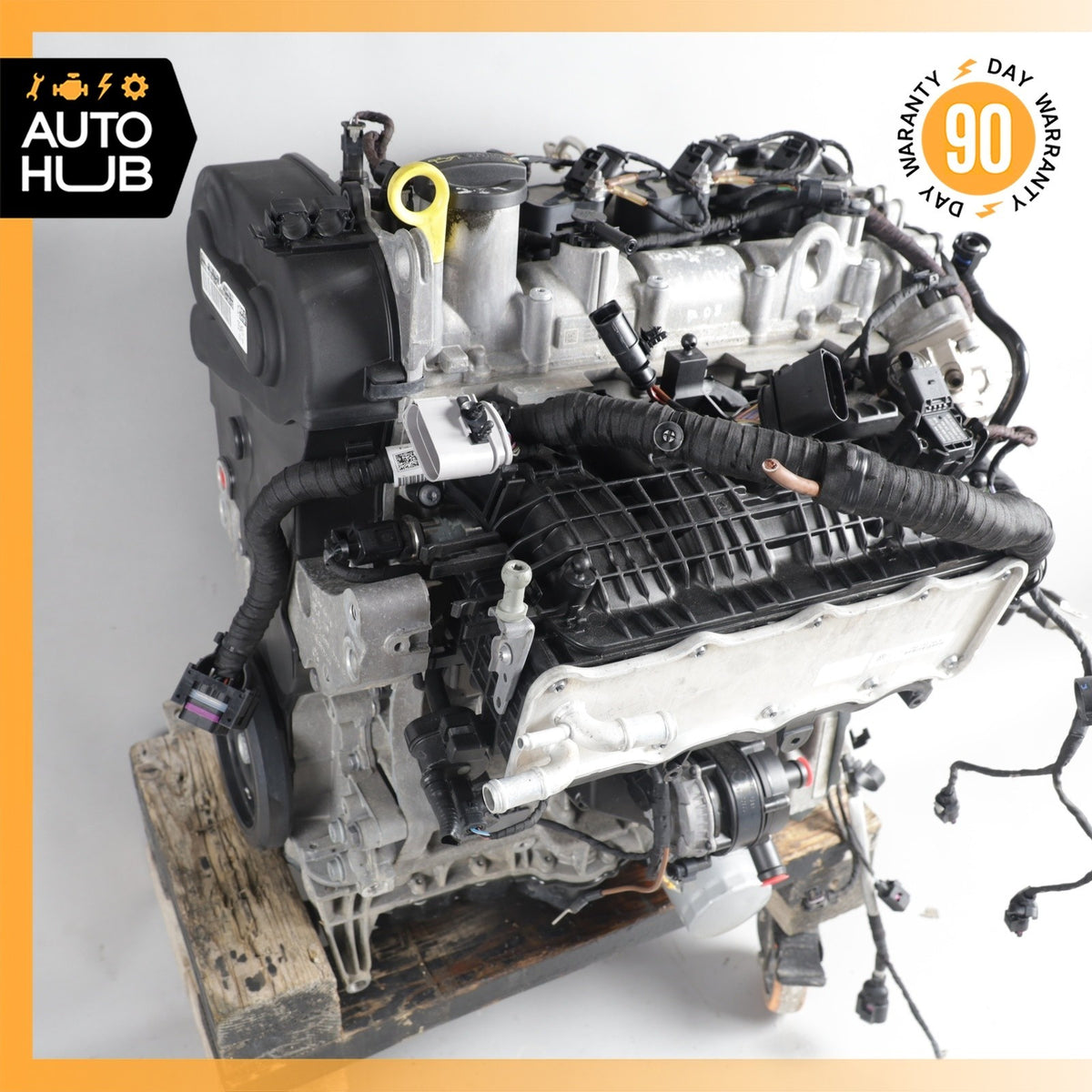16-18 Audi 8V E-Tron A3 1.4L L4 Engine Motor Assembly CXUA OEM 78k - photo 5