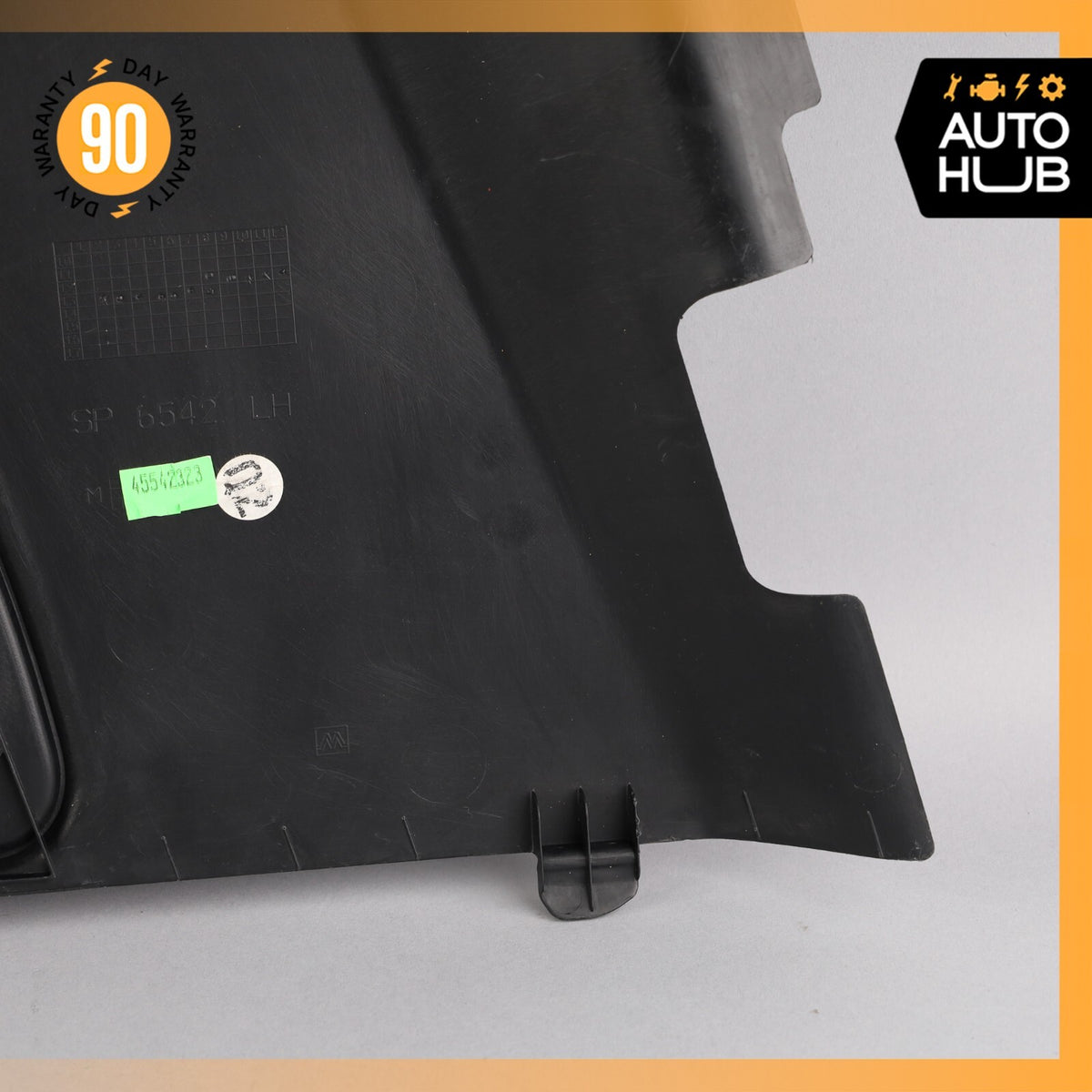 12-19 Mercedes X166 GL450 GLS550 Front Left Side Cowl Panel Cover Black OEM - photo 13