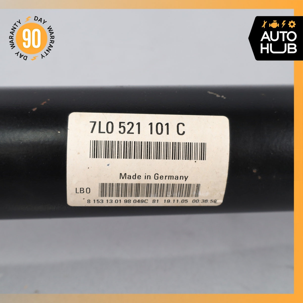 Porsche Cayenne 955 Turbo Front Axle Driveshaft Drive Shaft Propeller OEM - photo 12