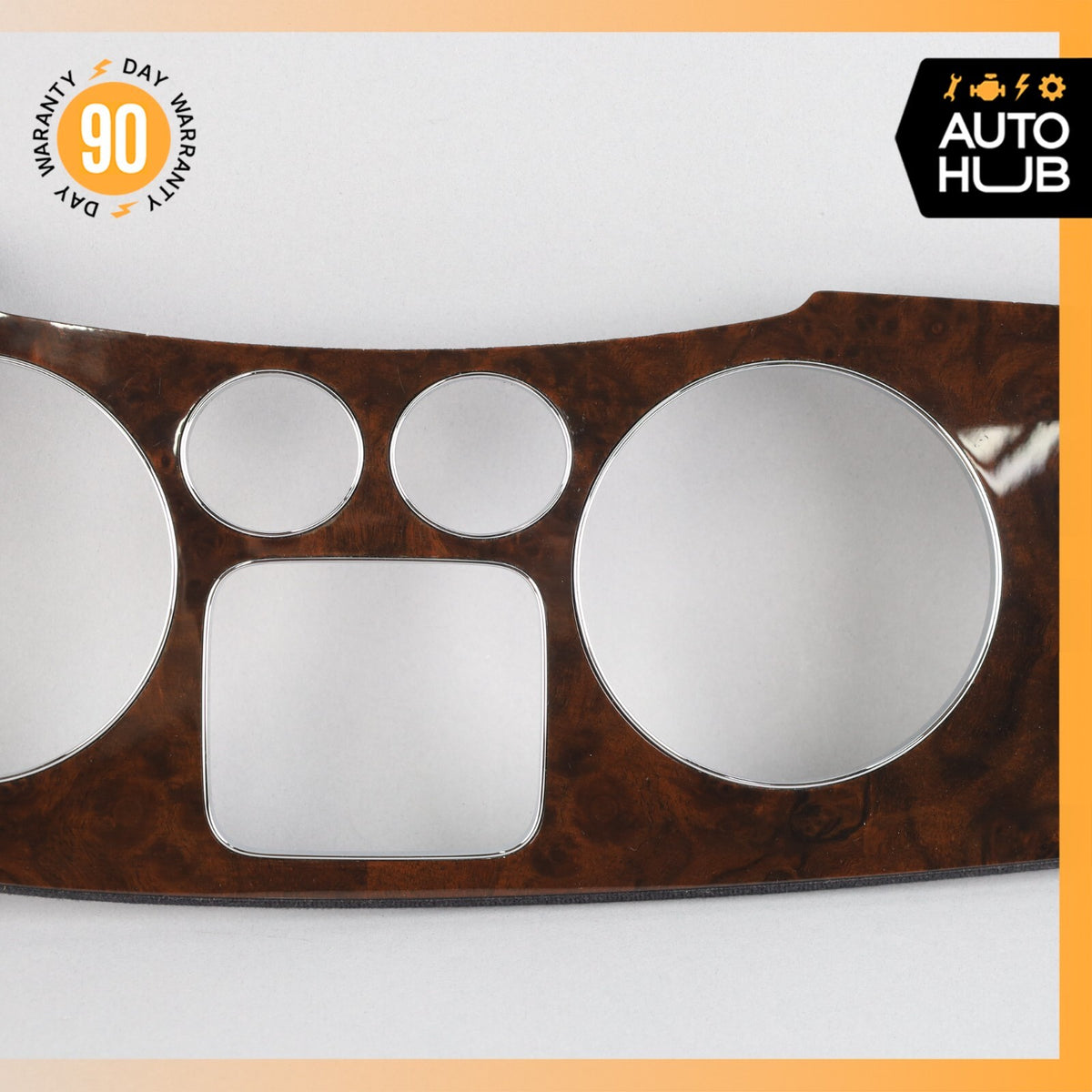 03-13 Bentley Continental GT GTC Dash Panel Speedometer Bezel Trim Wood OEM 73k - photo 5