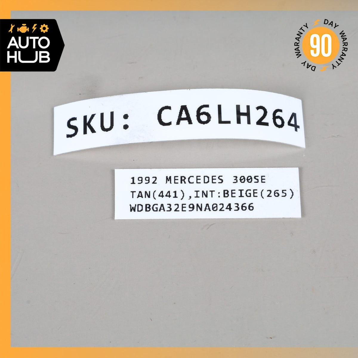 92-95 Mercedes W140 300SE 400SEL Comfort Computer Control Module OEM - photo 12