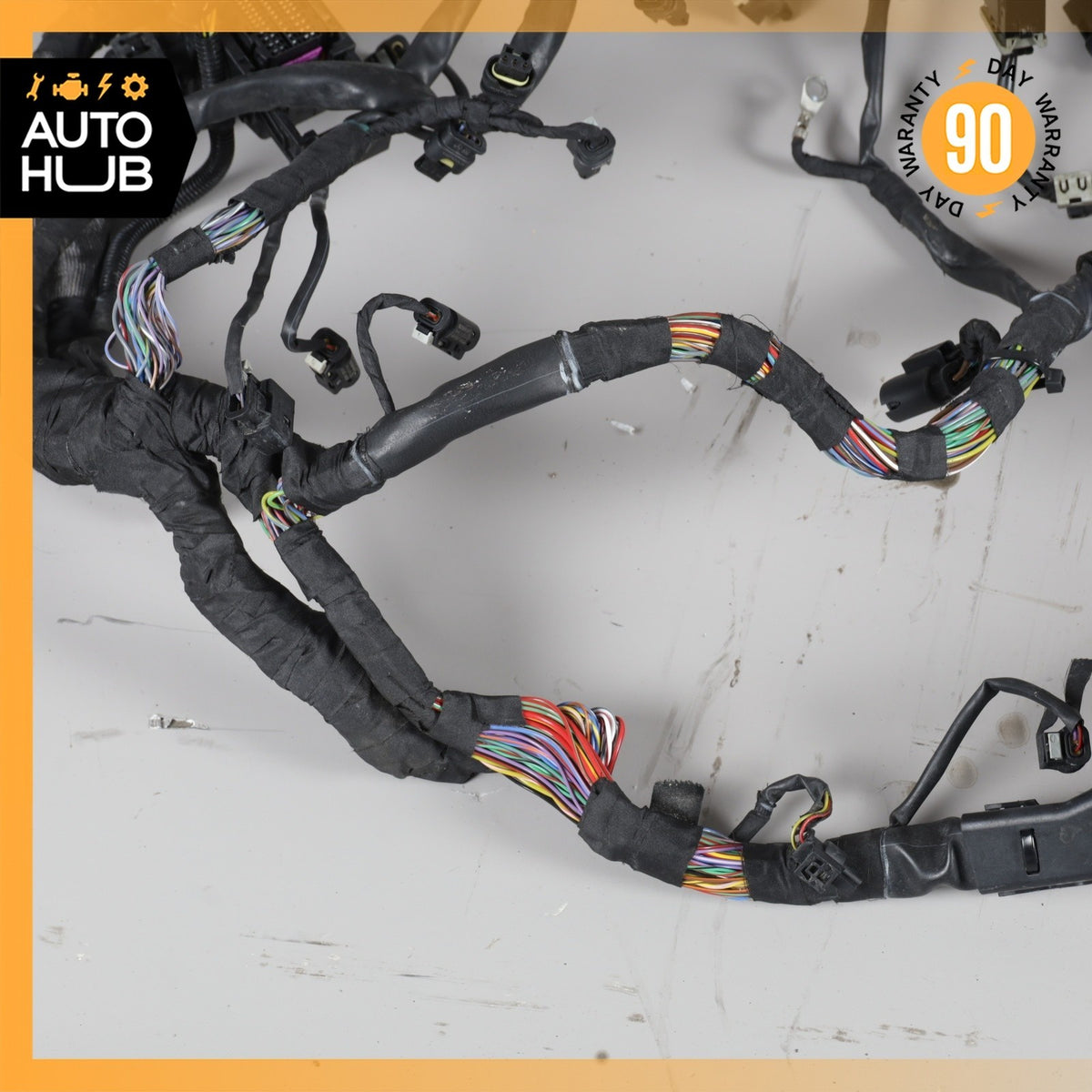 16-18 Mercedes W205 C63 AMG Engine Motor Cable Wire Harness OEM - photo 18