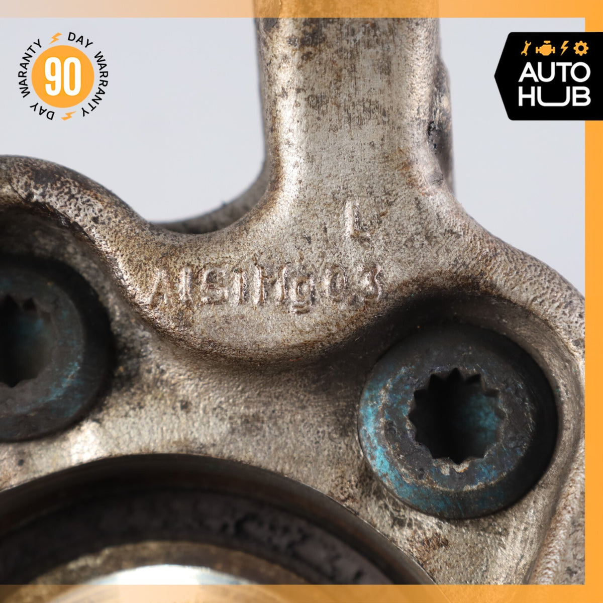 07-12 Bentley Continental GTC Rear Left Side Spindle Knuckle Hub OEM 62k - photo 11