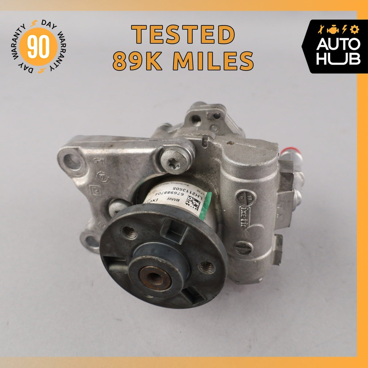 BMW E88 128i 135i Hydraulic Power Steering Pump 6769887 OEM - photo 1