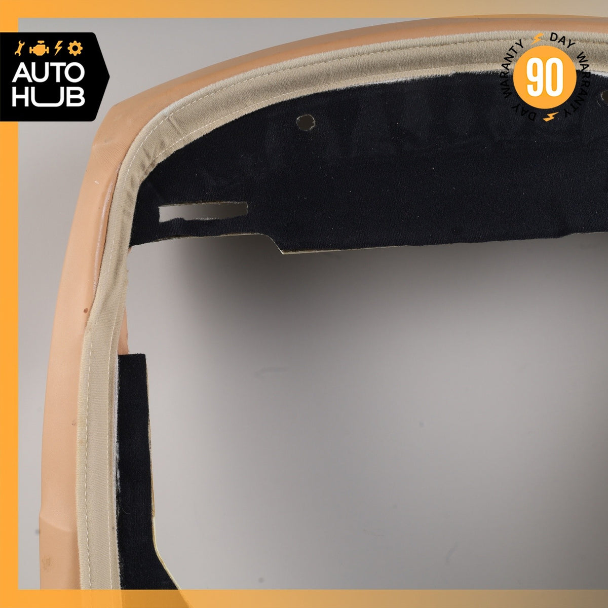 00-02 Bentley Arnage Front Right Lower Bottom Seat Trim Cover Brown OEM 50k - photo 21