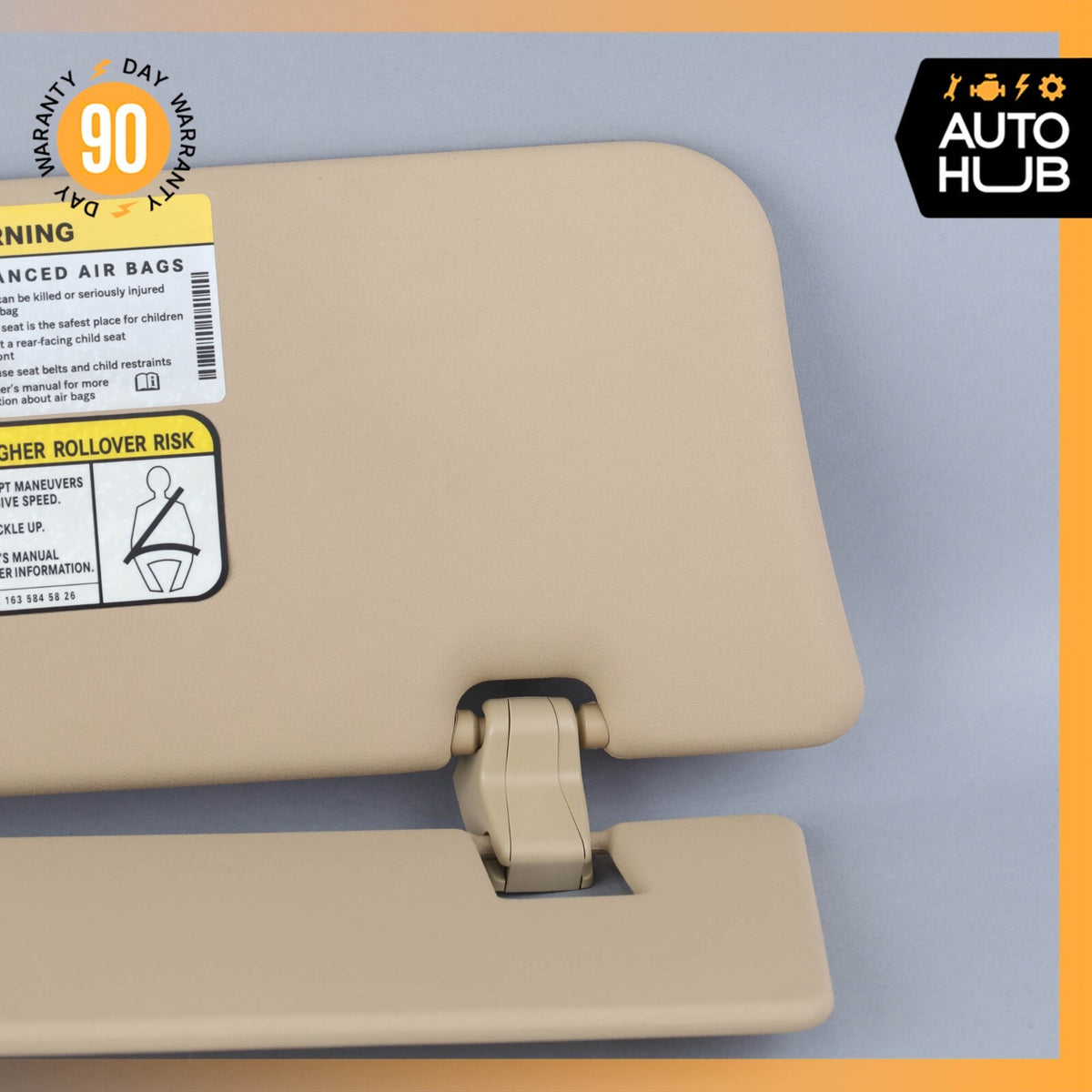 06-12 Mercedes W164 ML63 GL350 Sun Visor Sunvisor Front Left Driver Side OEM - photo 7