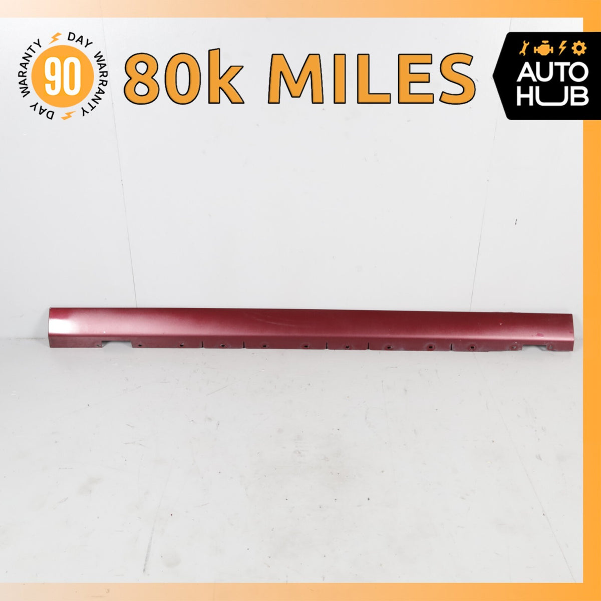 02-05 Ford Thunderbird Right Passenger Side Skirt Rocker Panel Red OEM 80k - photo 1