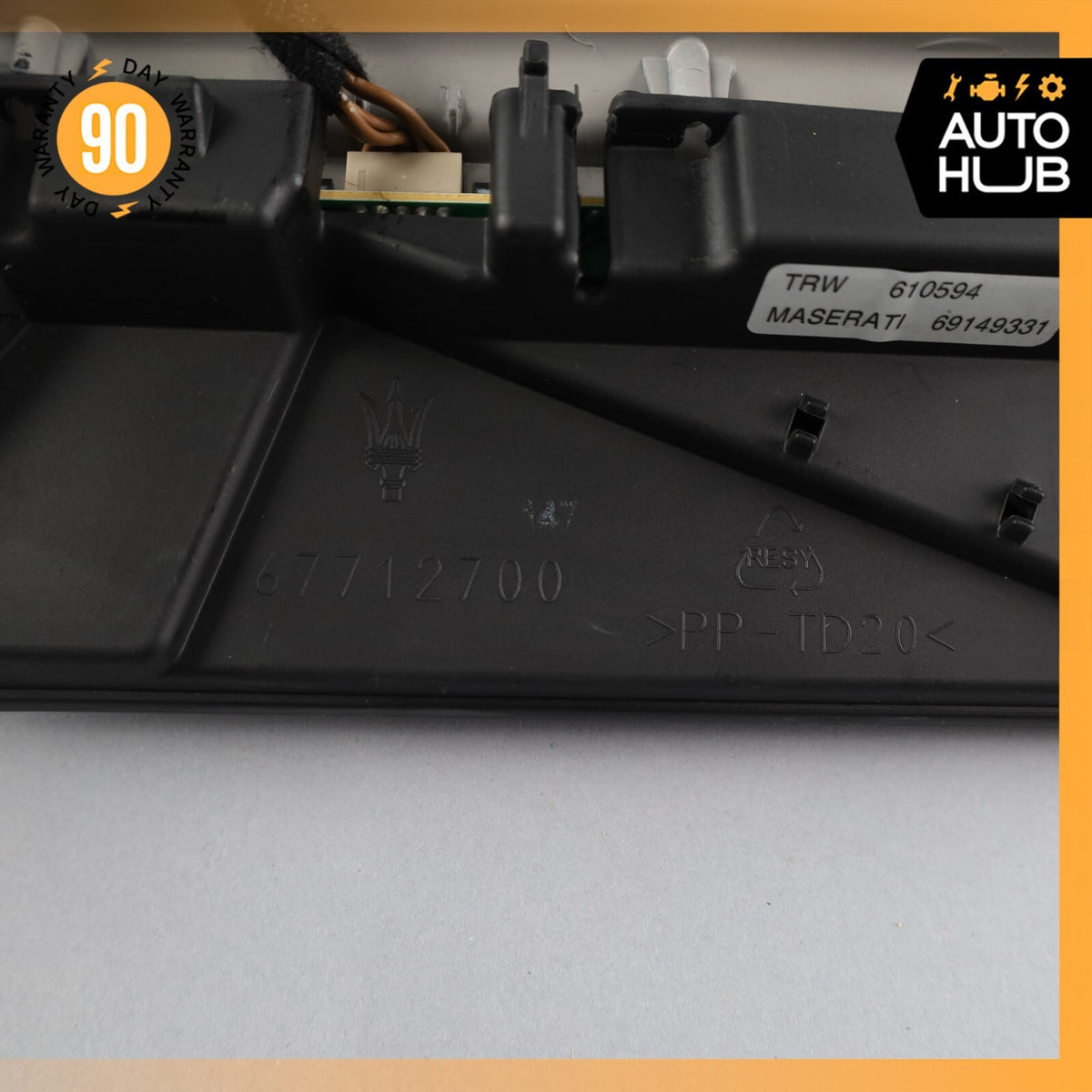 03-10 Maserati Quattroporte M139 Overhead Console Switch 67712700 OEM - photo 11