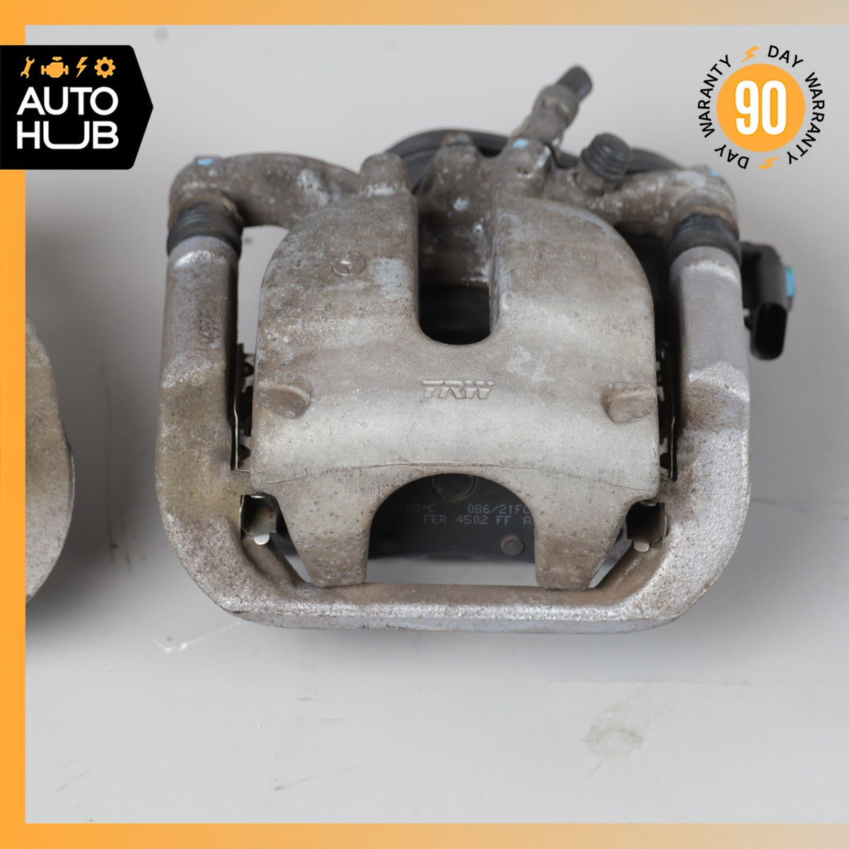 Mercedes W166 ML350 GLE350 Rear Brake Calipers w/ Actuator Set 1664230281 OEM - photo 4