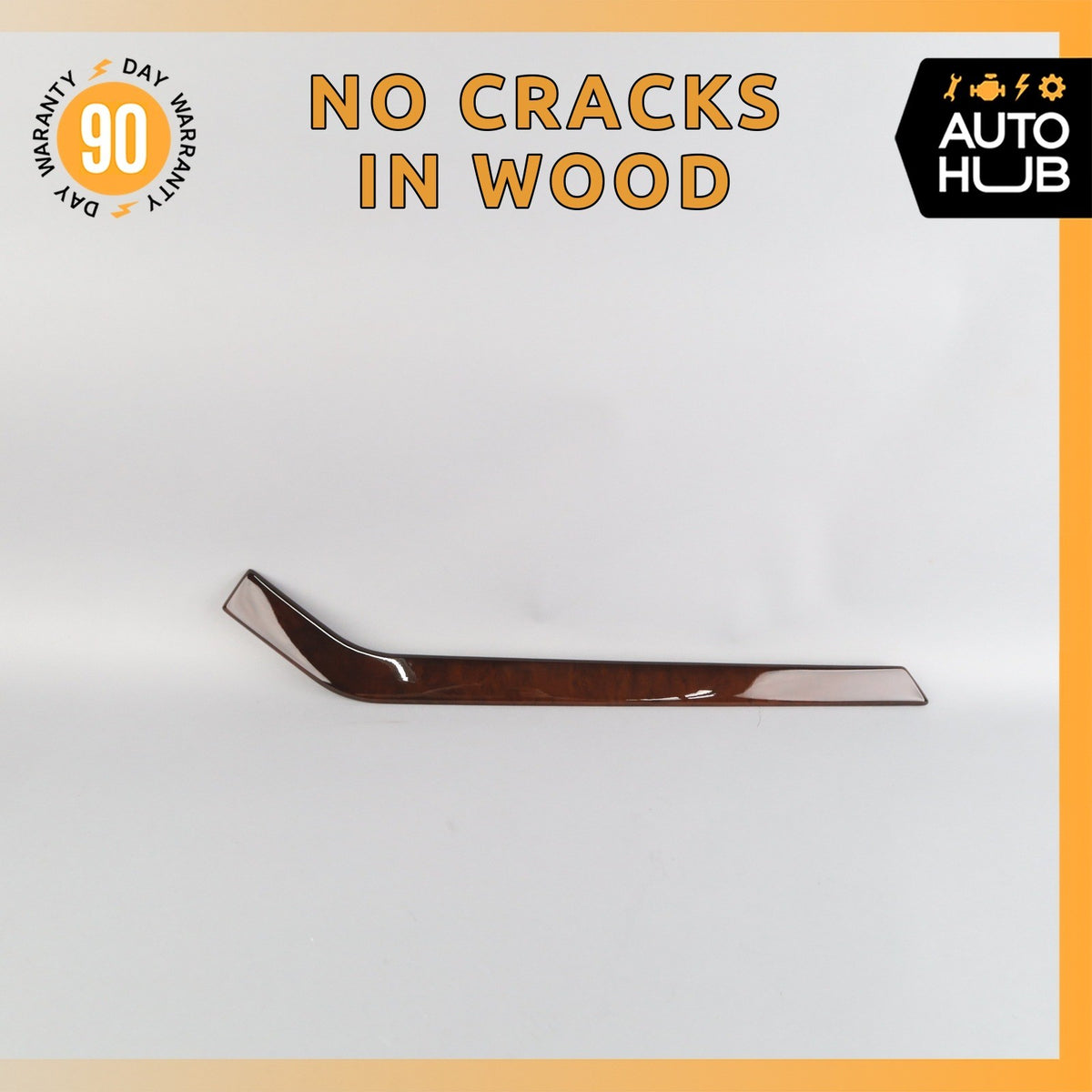 93-99 Mercedes W140 CL600 S500 Coupe Rear Left Driver Side Door Wood Trim OEM - photo 1